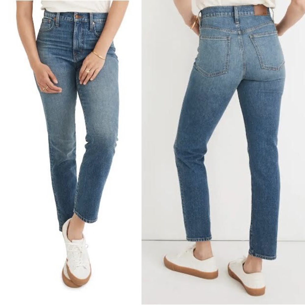 Madewell “perfect vintage jeans” in Barnwell wash